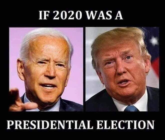 two pictures of president donald and vice bid